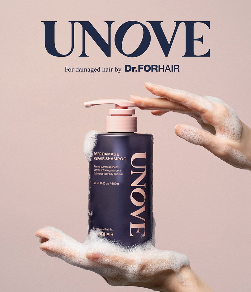 韓國 UNOVE Dr.FORHAIR 深層修復蛋白質安瓶洗髮精 500ml