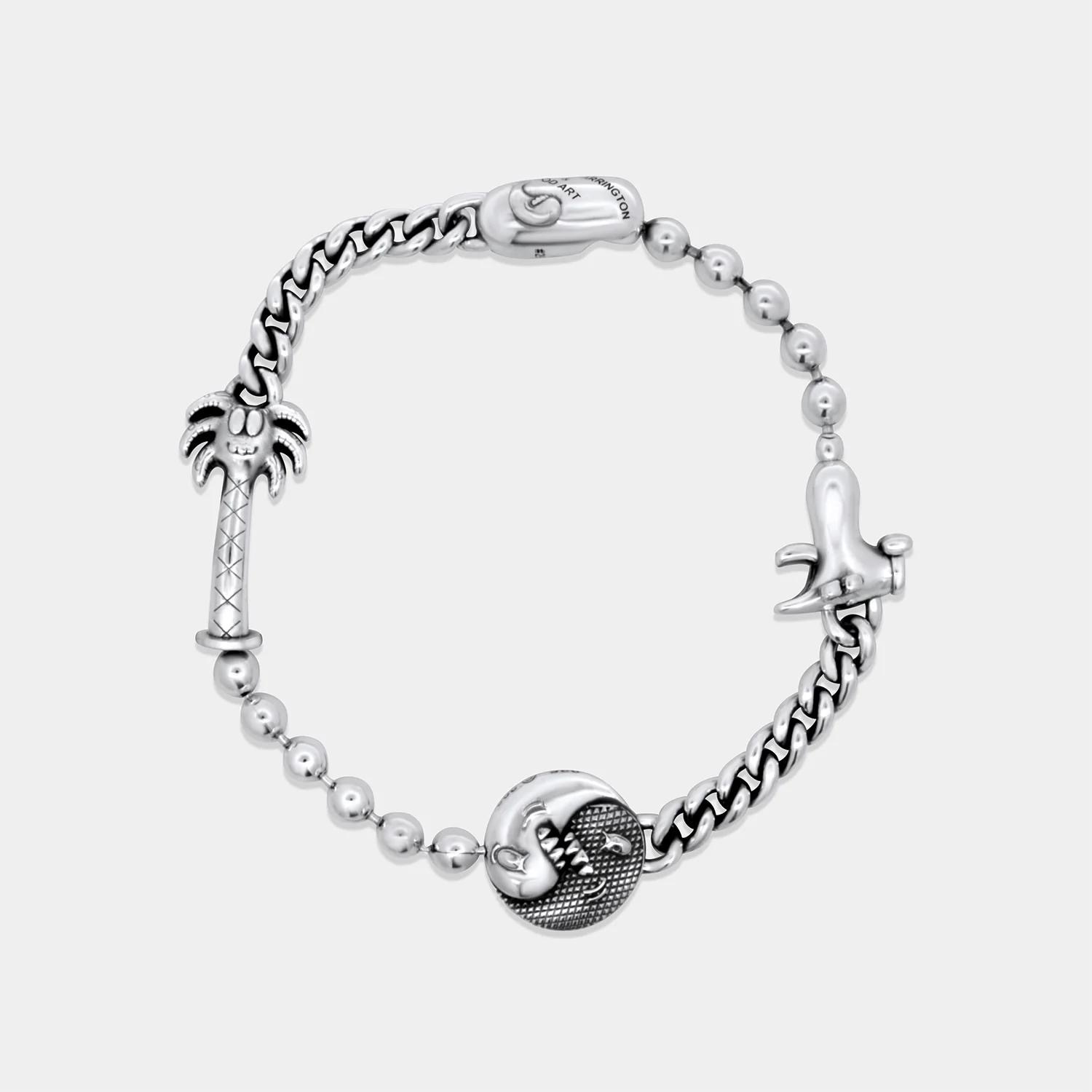 STEVEN HARRINGTON X GOOD ART FAR OUT BRACELET | STERLING SILVER