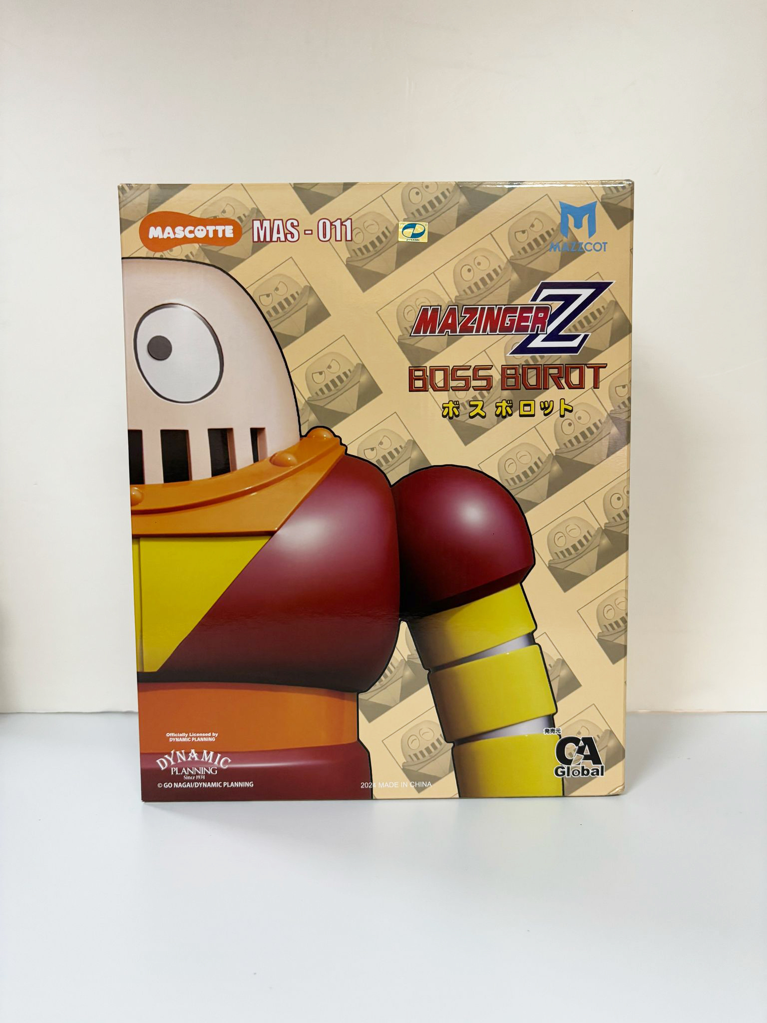 MAZZCOT MASCOTTE系列 Boss Borot 大鐵牛 ( MAS-011 ) /  MAS-011 24cm Boss Borot