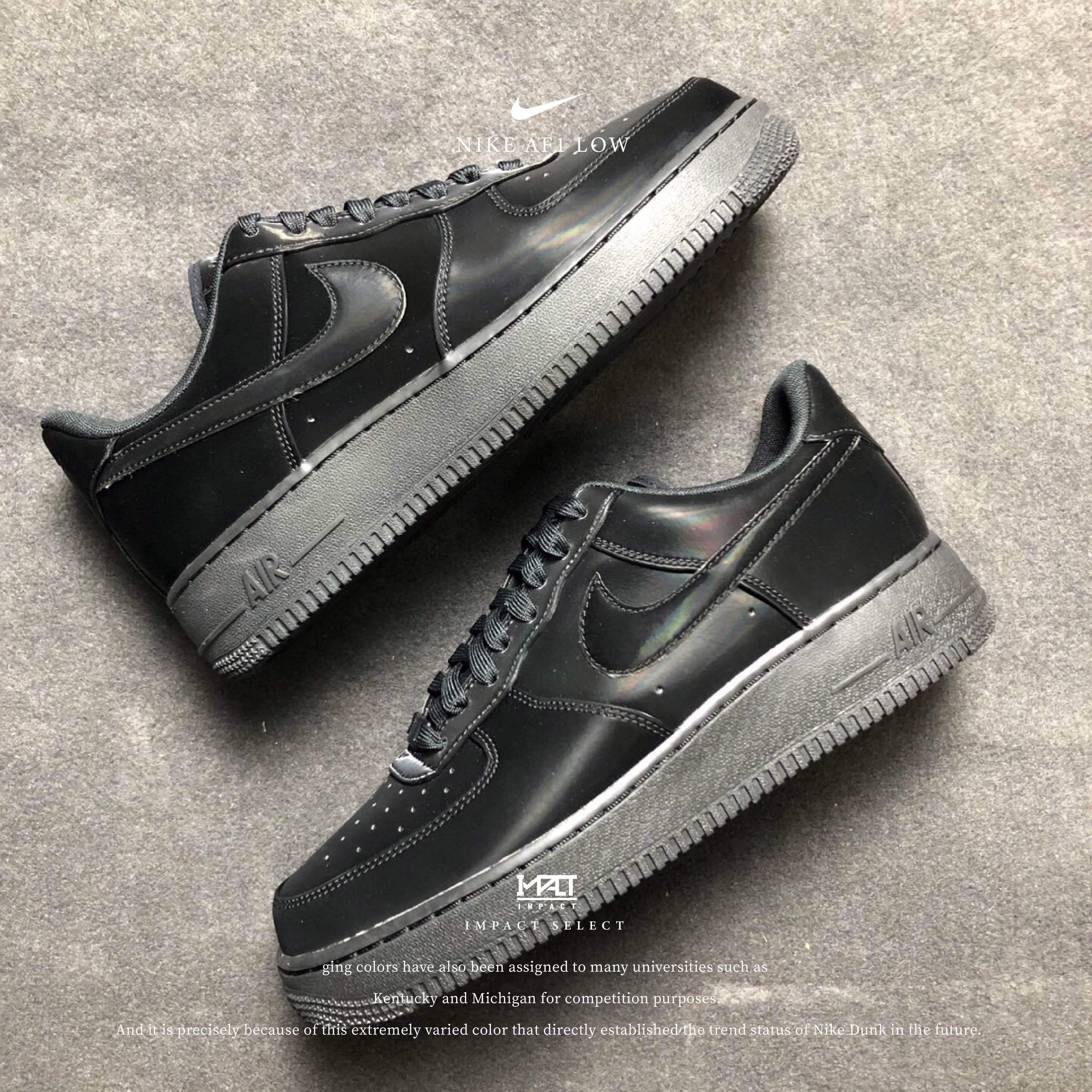 Nike AF1 Low "Vanta Black" 梵塔黑 純黑 黑魂 HF9109-001
