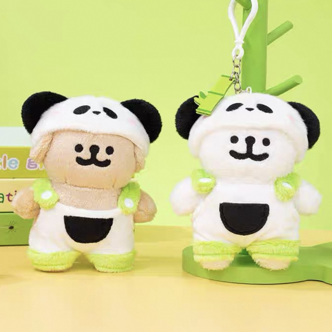 代購 MALTESE 線條小狗 熊貓 吊飾 玩偶 絨毛玩具/預購