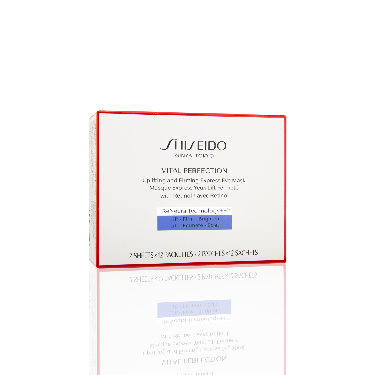 SHISEIDO VITAL PERFECTION賦活瞬效提拉眼膜 1 Box (12 pairs)