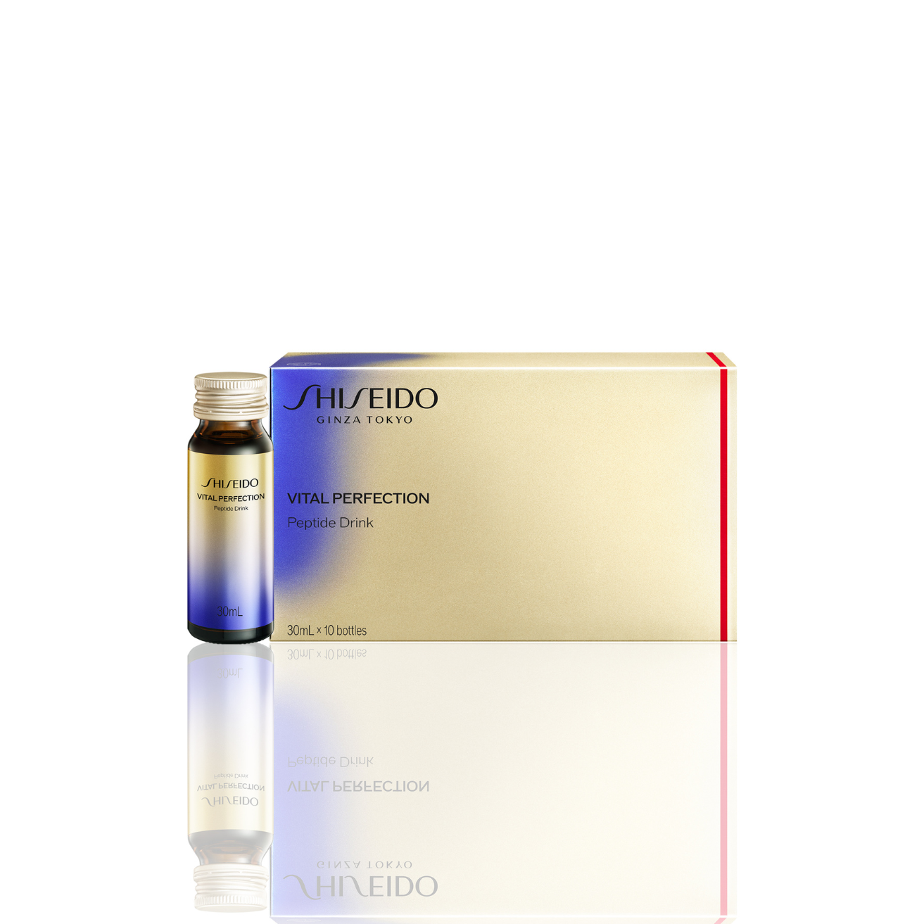 SHISEIDO【買5盒享6盒】VITAL PERFECTION抗醣化膠原再生美肌飲 6 Boxes (30ml x 10 bottles)