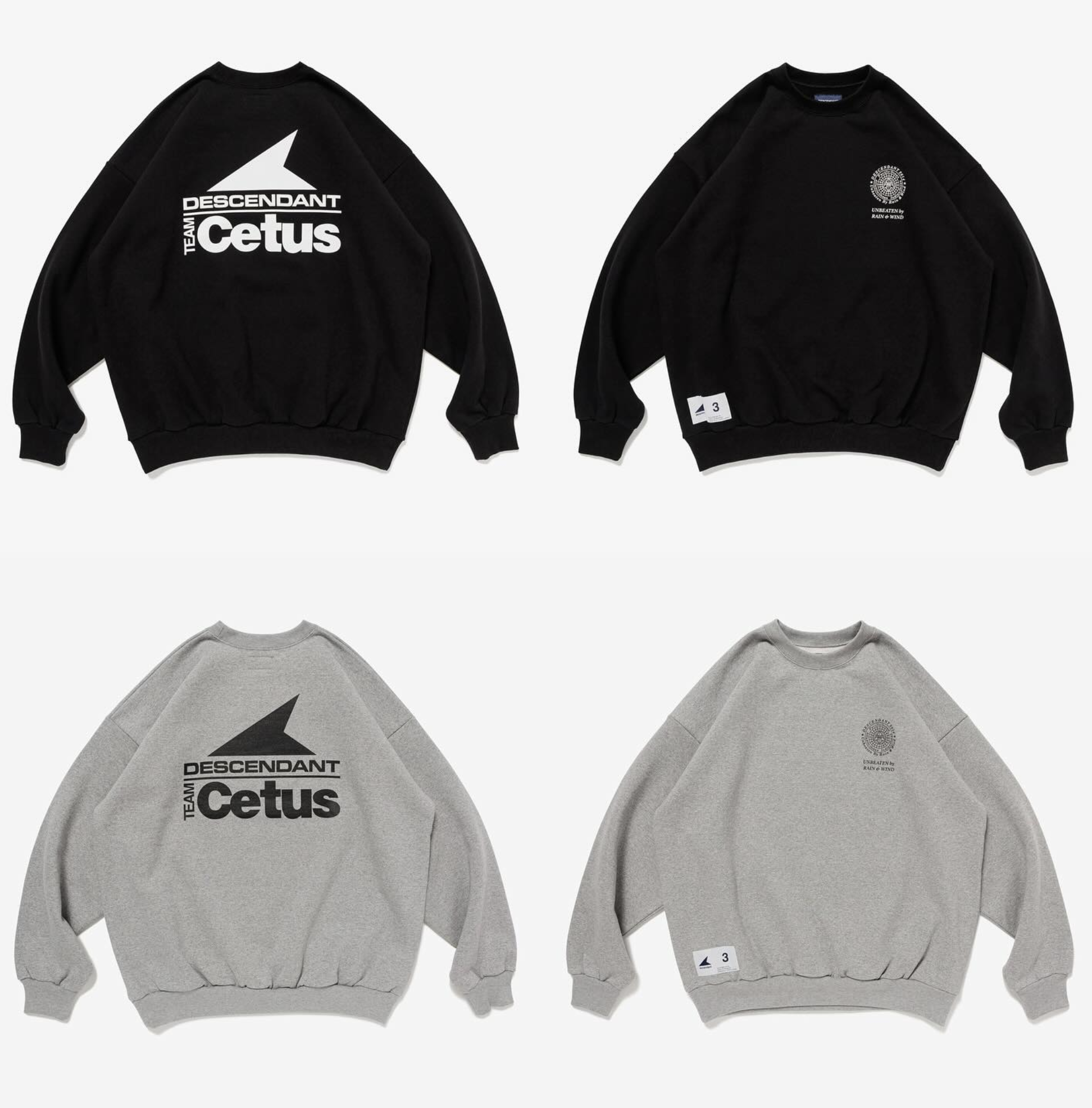 [現貨] DESCENDANT FW24 STERN CREWNECK | 2 colors