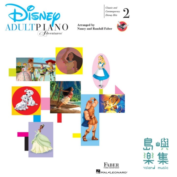 Adult Piano Adventures – Disney Book 2  - Classic and Contemporary Disney Hits
