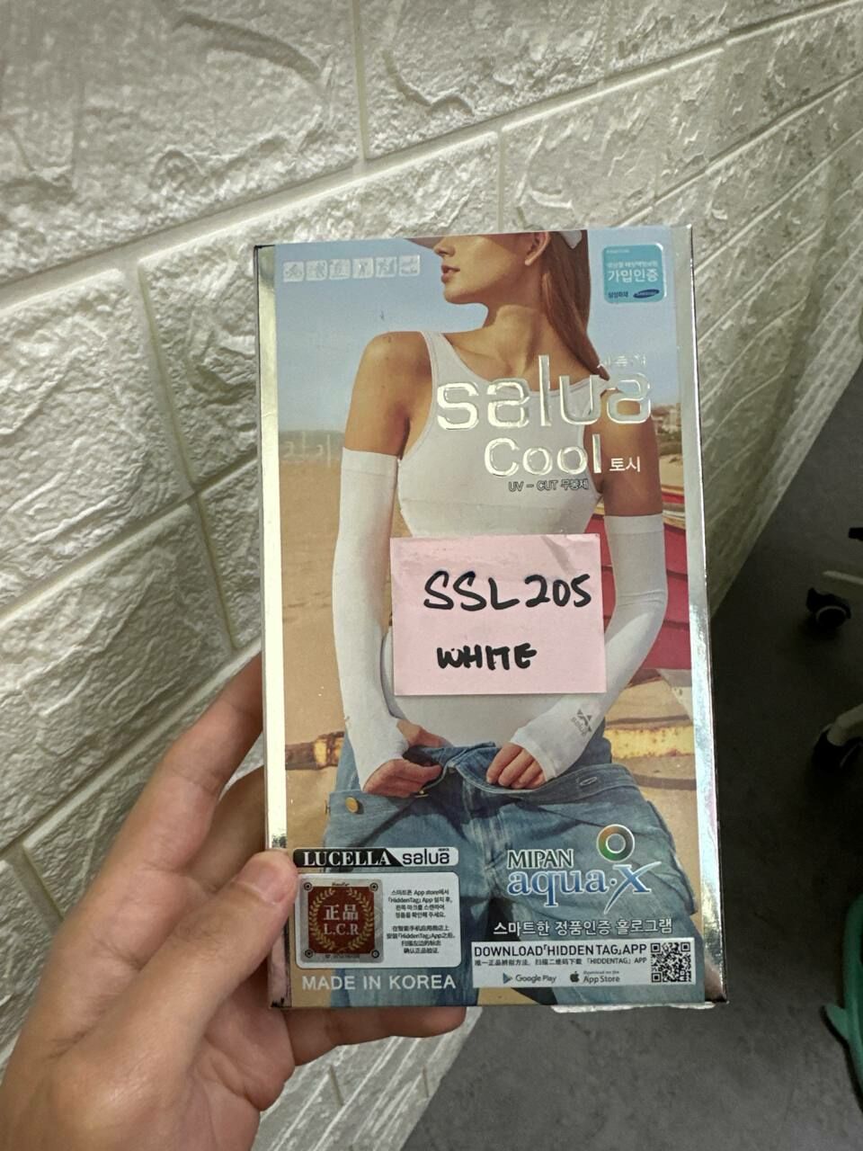 [S] SALUA SPORT COOL WRISTLET 1 PACK, 880954521020 (SSL205)