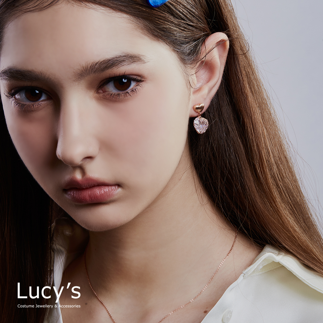 悸動網心 耳環 (三色) (123520/123521/123522)