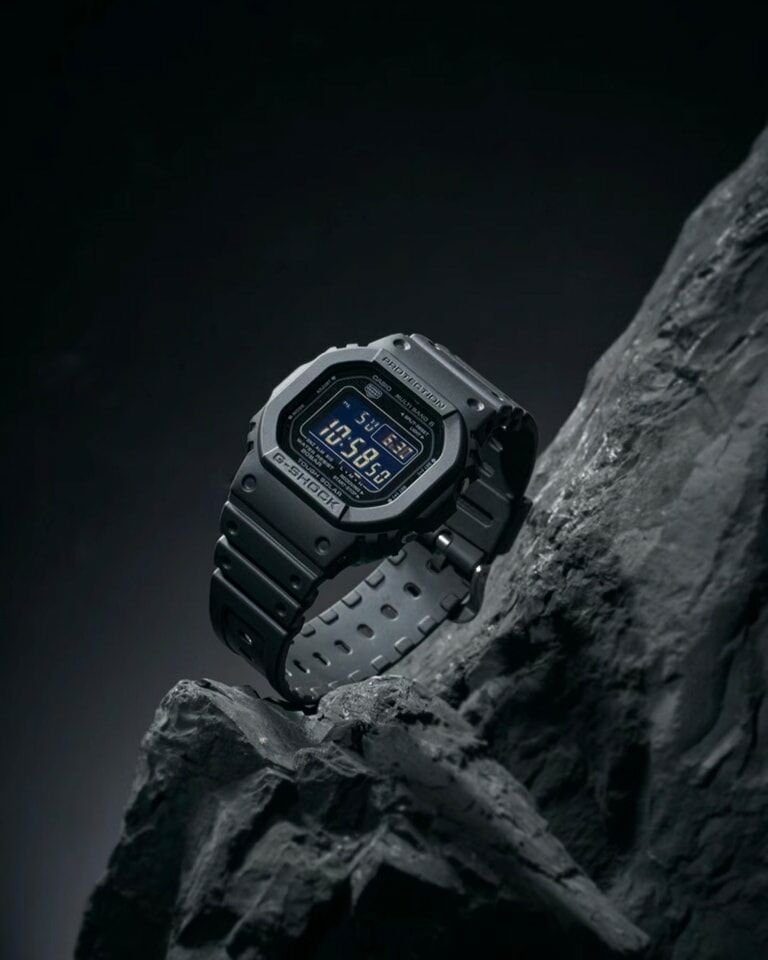 Casio G-Shock GW-5600HS-1 日本製造 旋入式錶蓋 太陽能 新版 無線電控 手錶 (香港行貨)