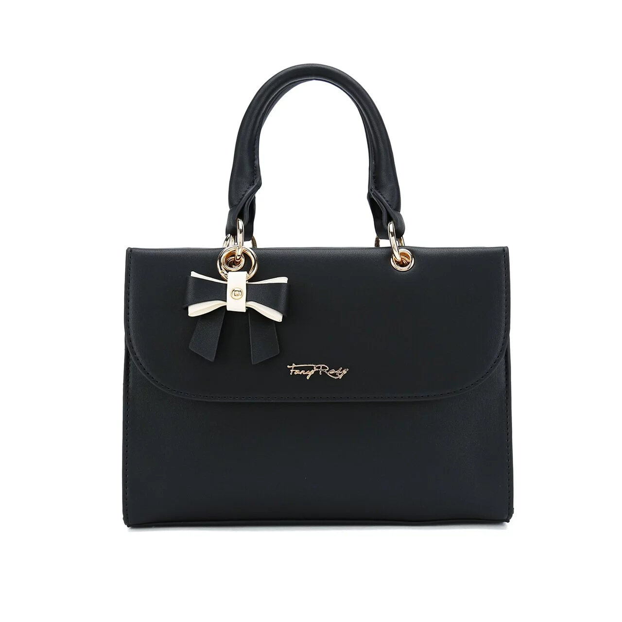 Fancy Bow Bow Top Handle Shoulder Bag