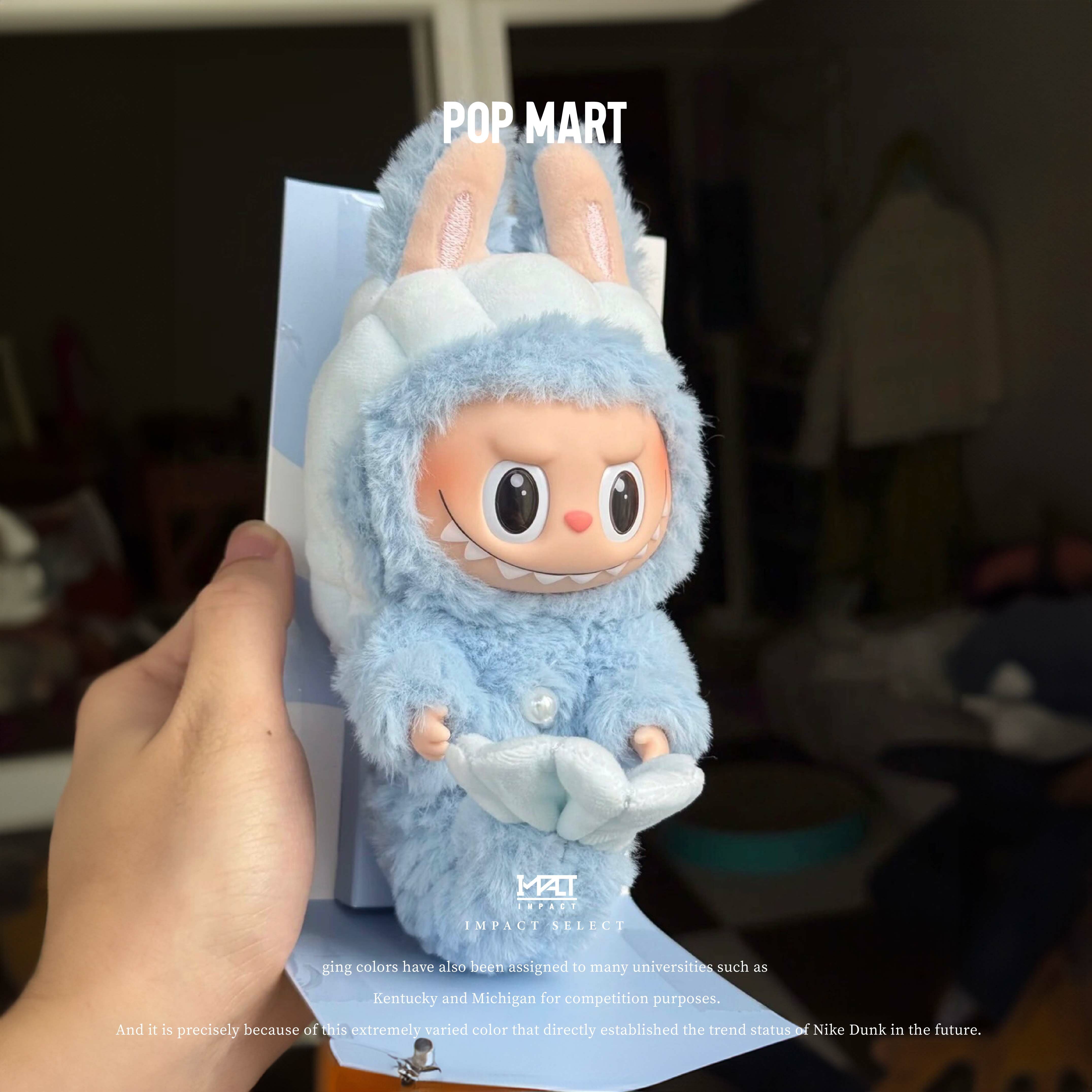 Labubu 【新加坡限定】魚尾獅 拉布布 泡泡瑪特 搪膠公仔 小娃 正品 POPMART