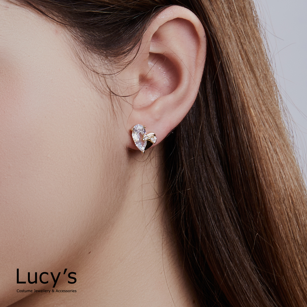 迷戀心桃 耳環 (三色) (123388/123389/123390)