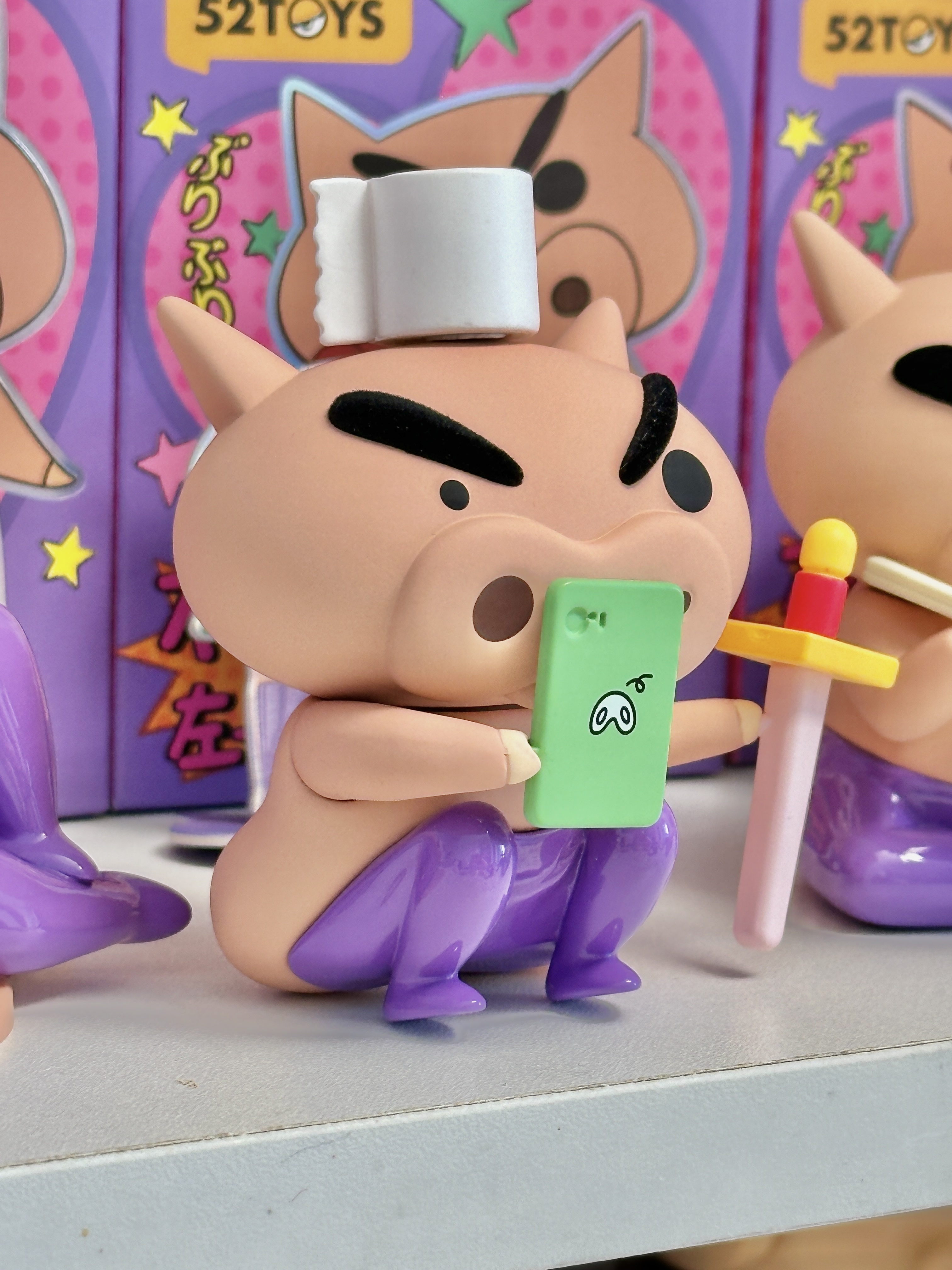 蠟筆小新 不理不理左衛門 肥嘟嘟左衛門 日常系列 盲盒 公仔 擺設 / 預購