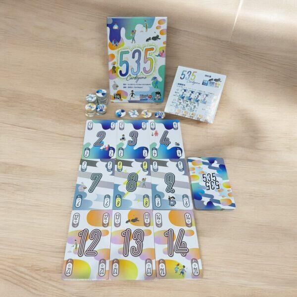 535 卡牌桌遊 535 cardgame 繁體中文版