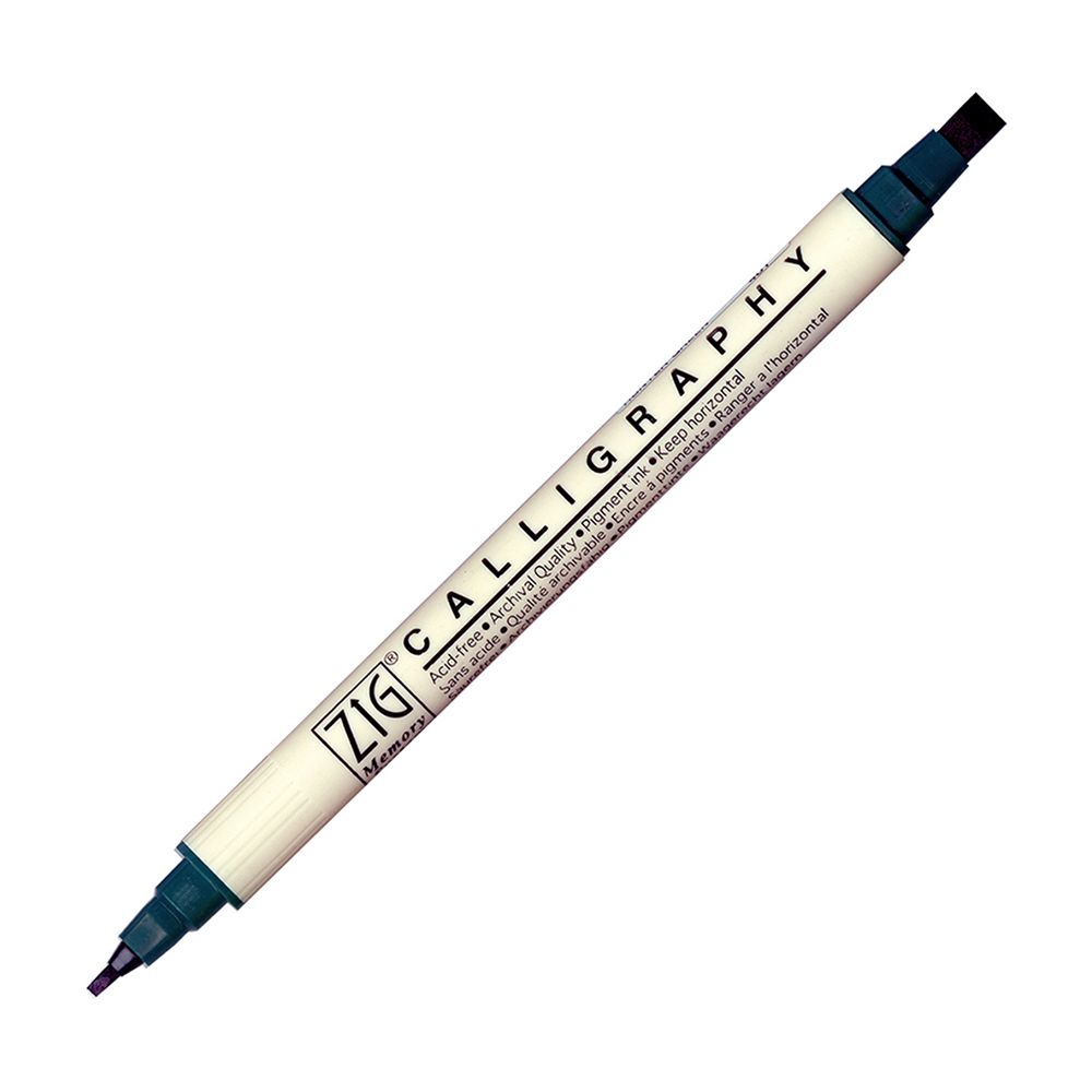 吳竹ZIG｜雙頭平頭麥克筆