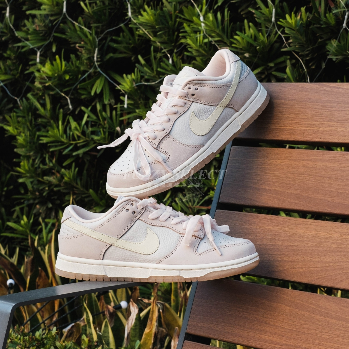 【逢甲 FUZZY】W Nike Dunk Low "Premium" 蝴蝶結 果凍底 奶杏 FB7910-601