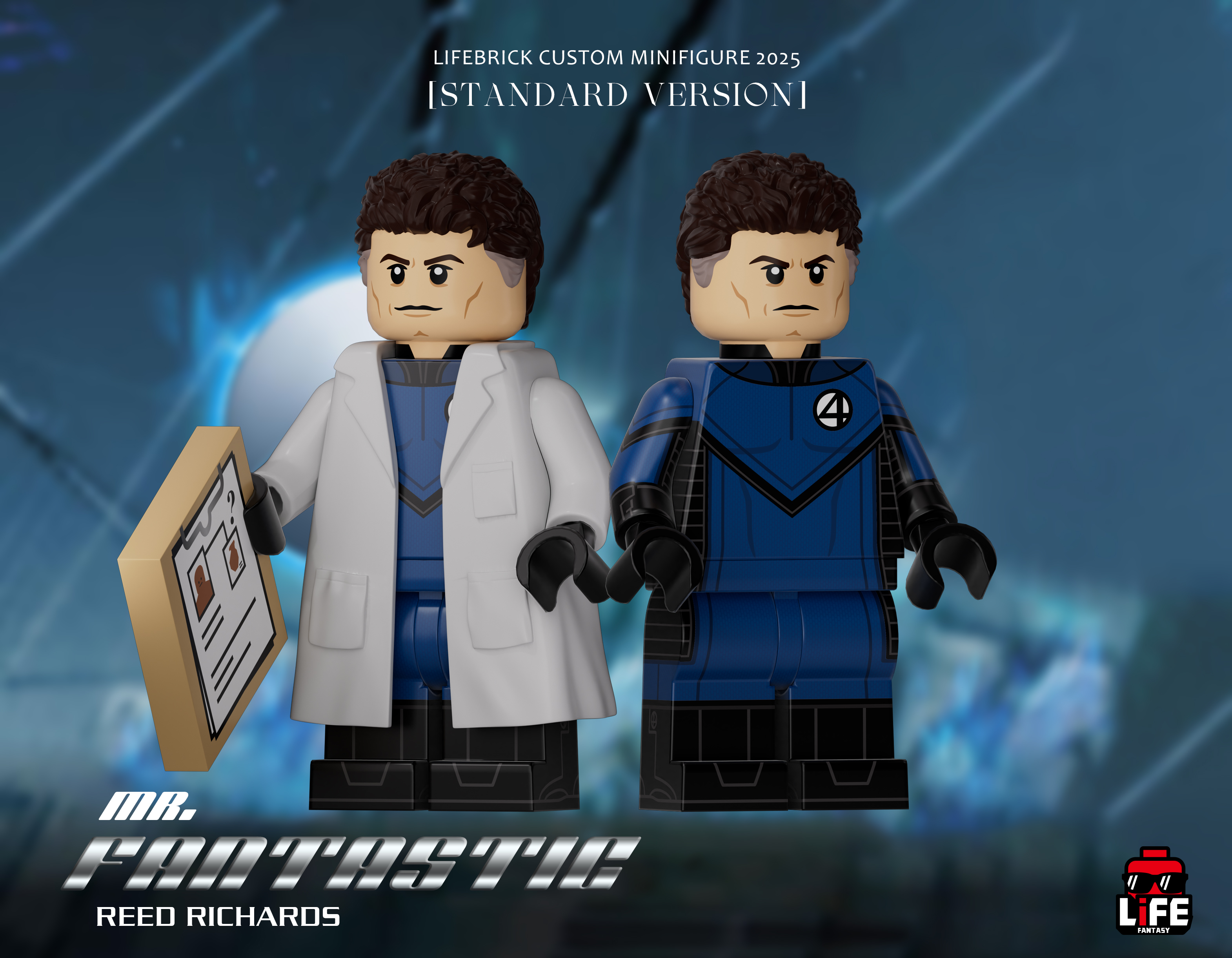 [Life Brick][Preorder] Fantastic Four - Normal Ver [PADprinted]