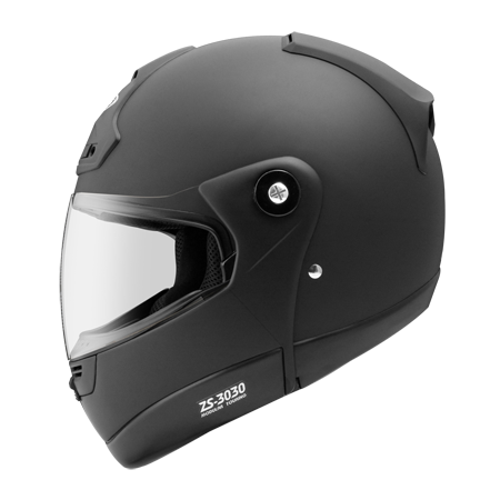 ZEUS ZS-3030 消光黑 素色 可樂帽 可掀式