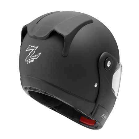 ZEUS ZS-3030 消光黑 素色 可樂帽 可掀式