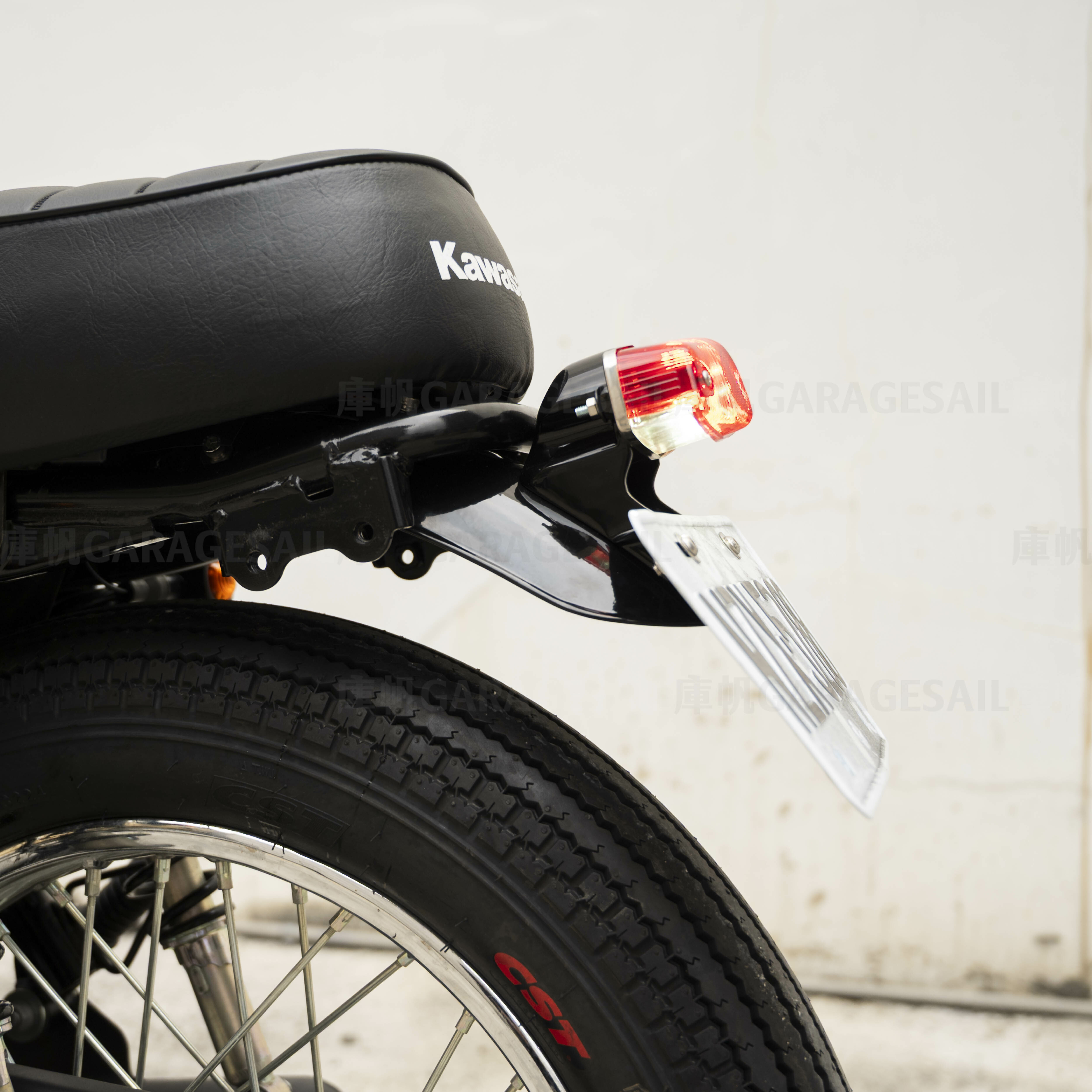 LED 牌架式 尾燈 盧卡斯 L1 高燈座 - 亮黑