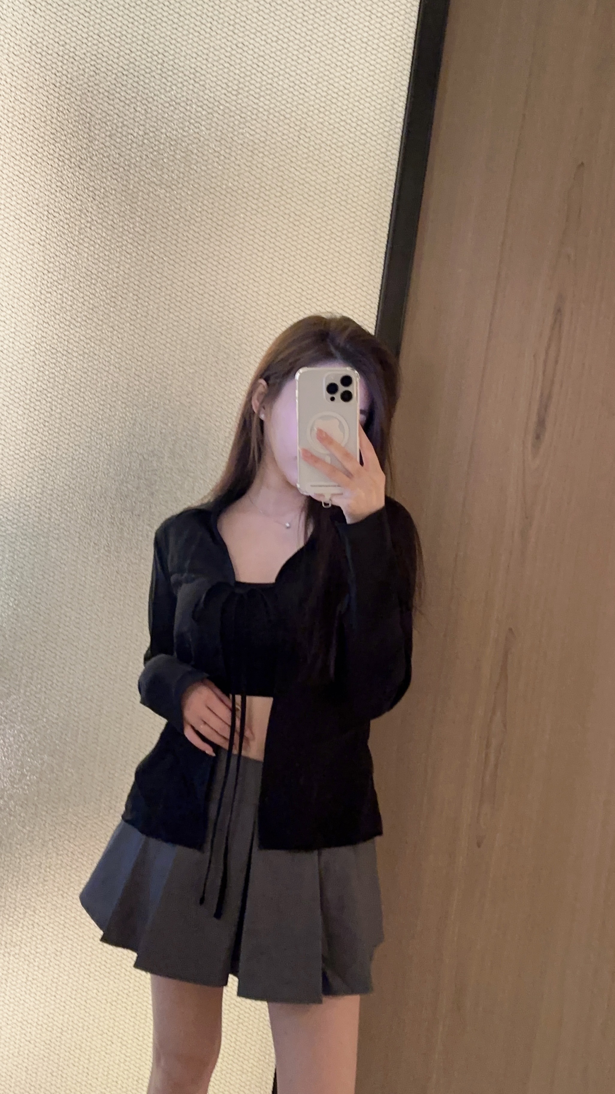 🇰🇷前胸綁帶襯衫