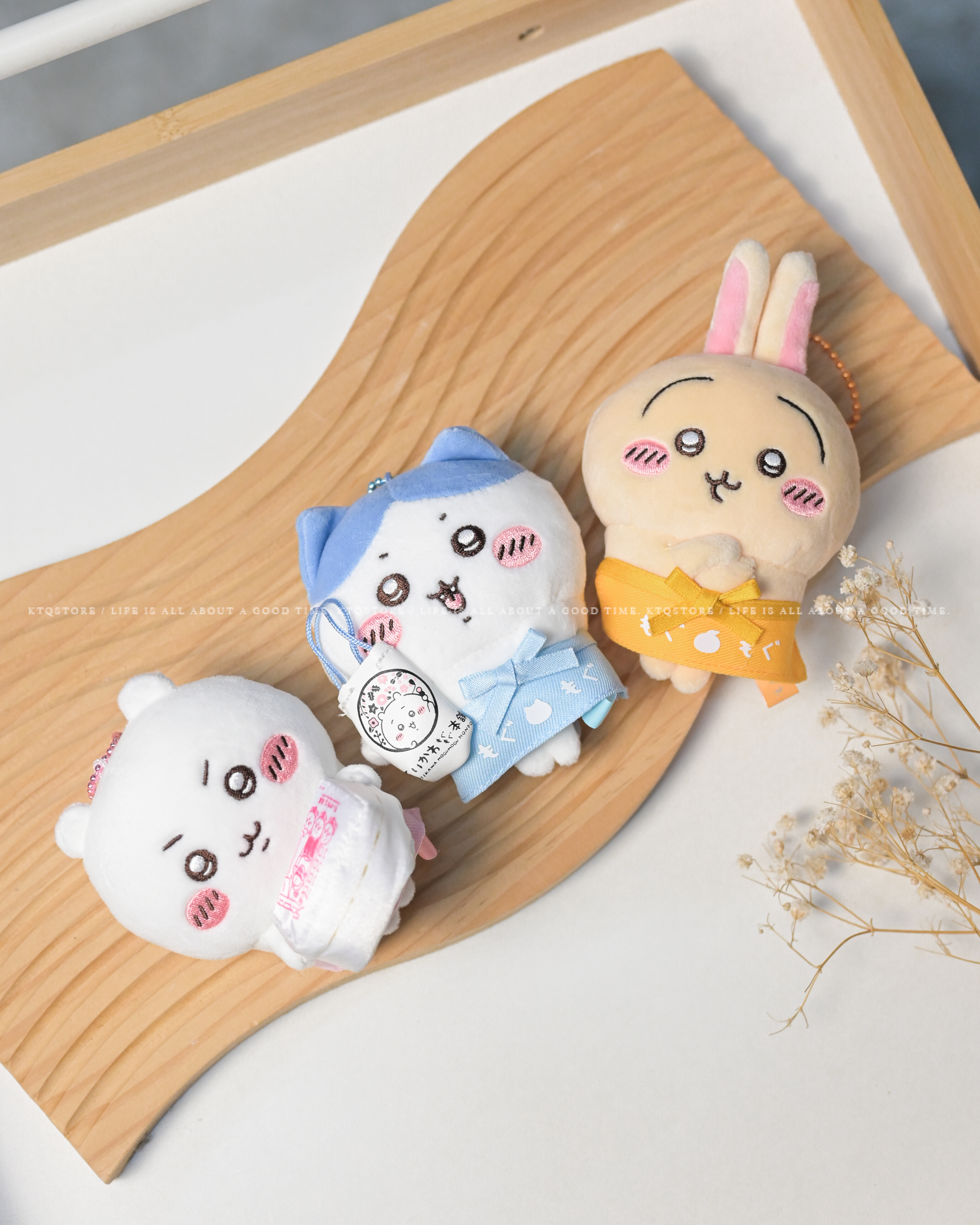 KTQ STORE ‧ 日本 Chiikawa 吉伊卡哇 伏見稻荷系列 京都限定 店員系列 吊飾