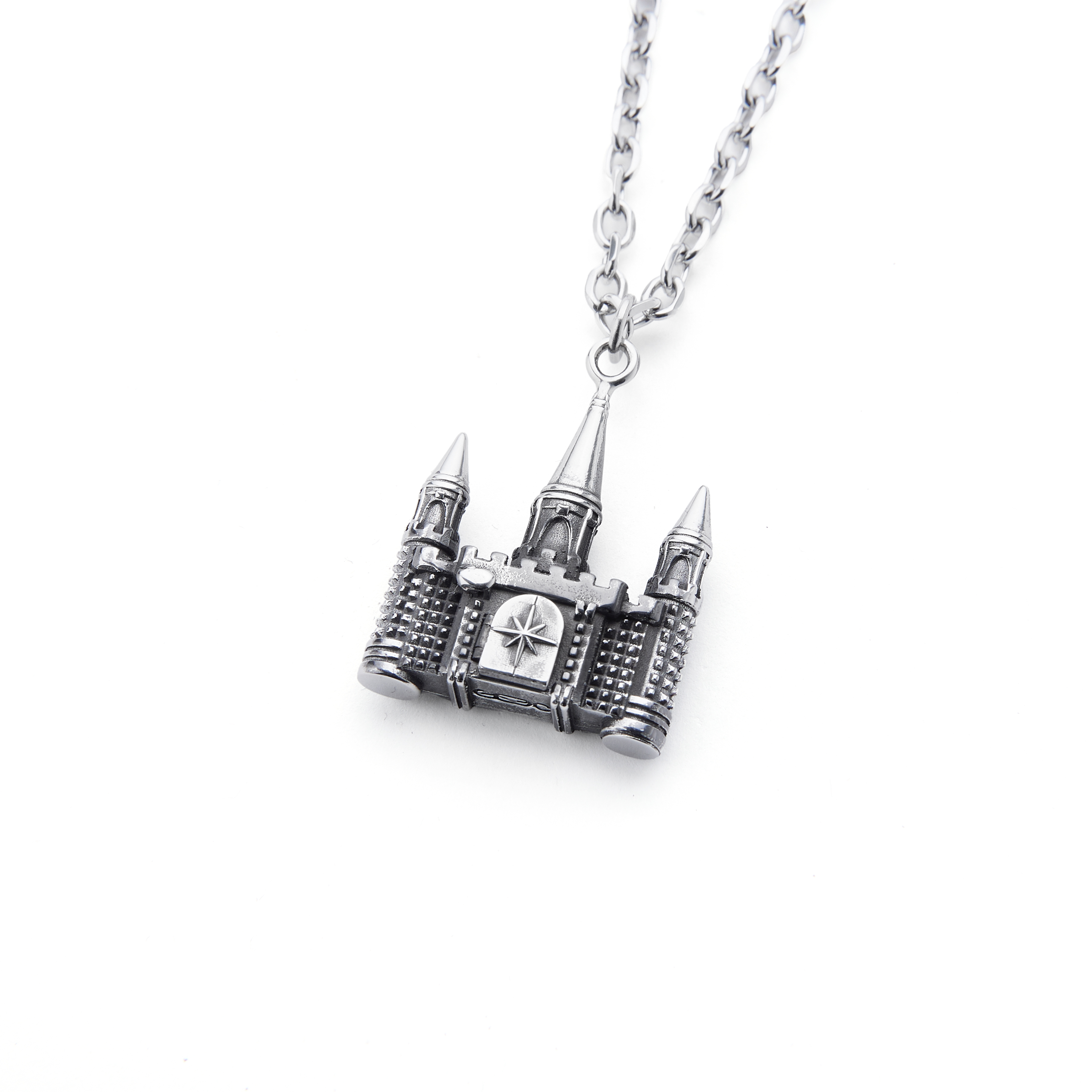 Fe3c Castle Necklace 仿舊城堡項鏈