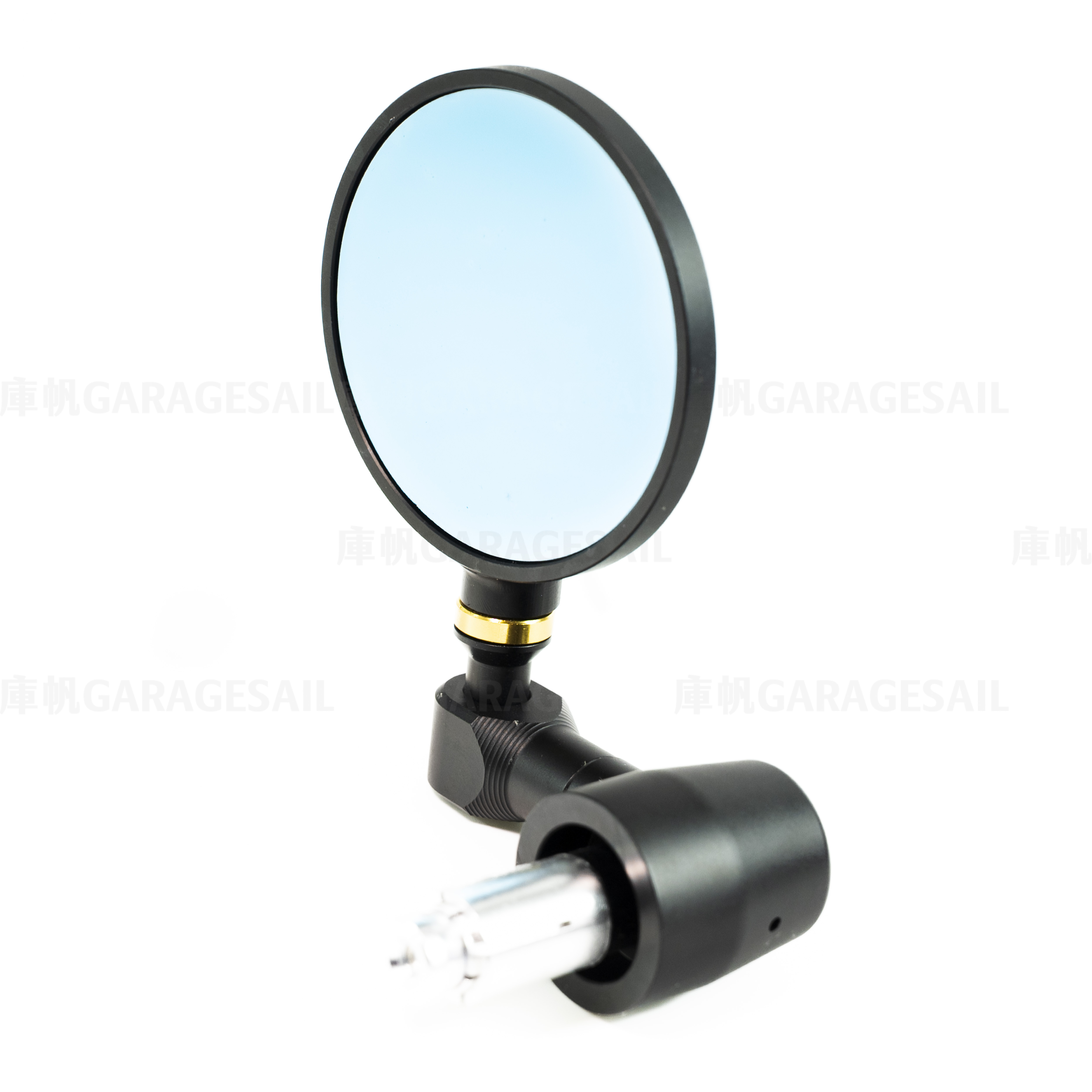 CNC 把手端 後照鏡 C4 - 陽極黑