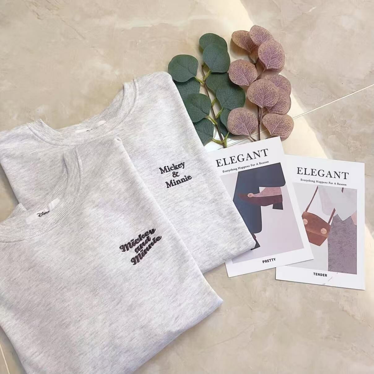 🇯🇵日本代購款 DISNEY MICKEY & MINNIE SWEATSHIRT