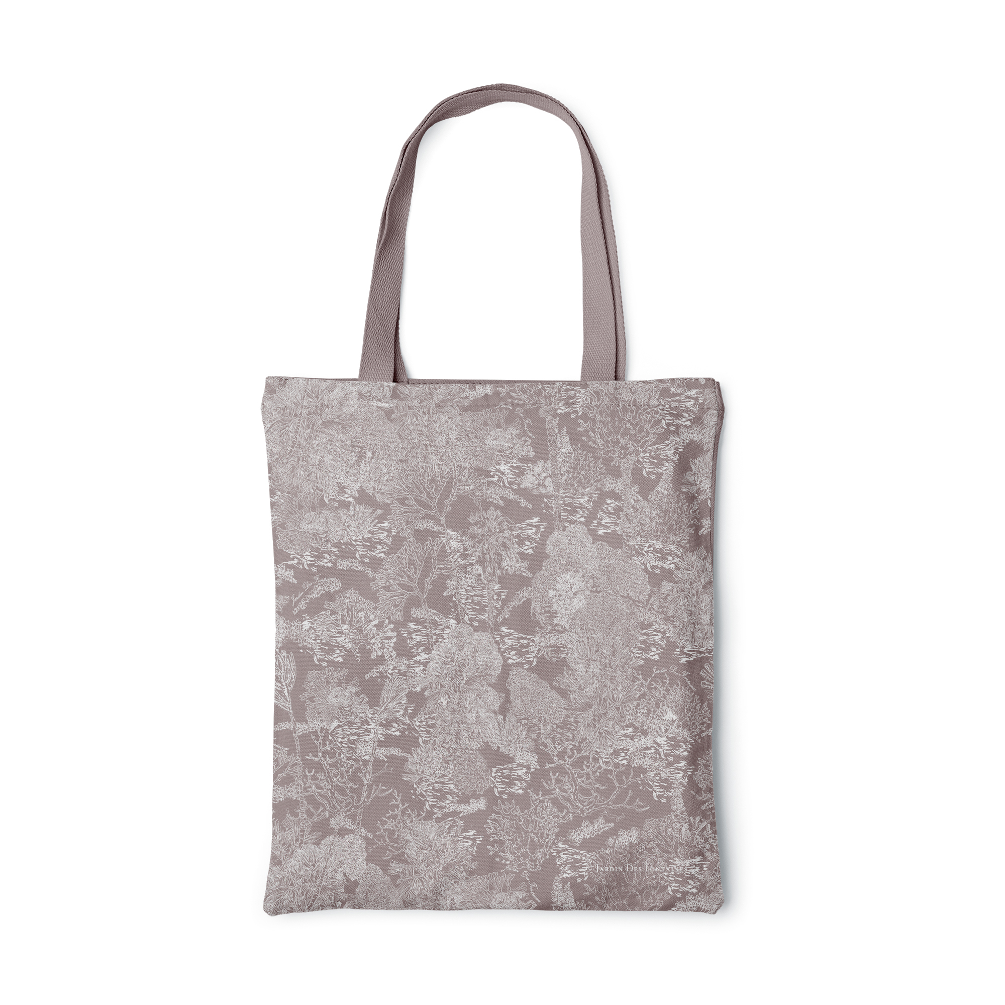 JARDIN DES FONTAINES- 凡爾賽茹伊粉灰色單肩袋- JDF-TDJ892B-FF