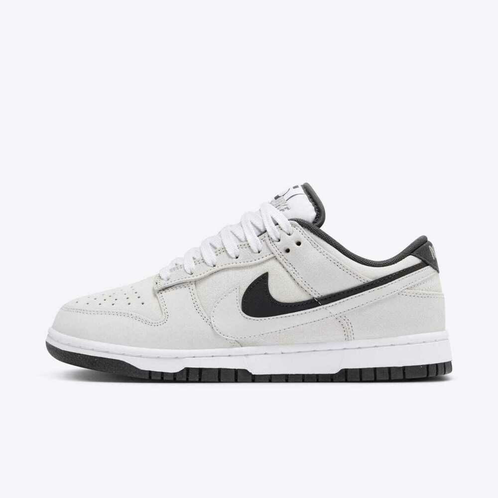 Nike W Dunk Low SE 灰白 麂皮 雙勾 休閒鞋 HV1800-101
