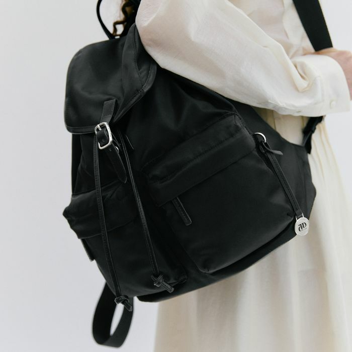 <韓國代購> DEPOUND DOUBLE POCKET NYLON BACKPACK