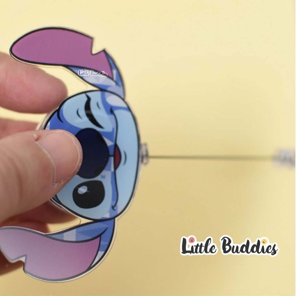 台版Disney 橫式證件套連伸縮繩扣