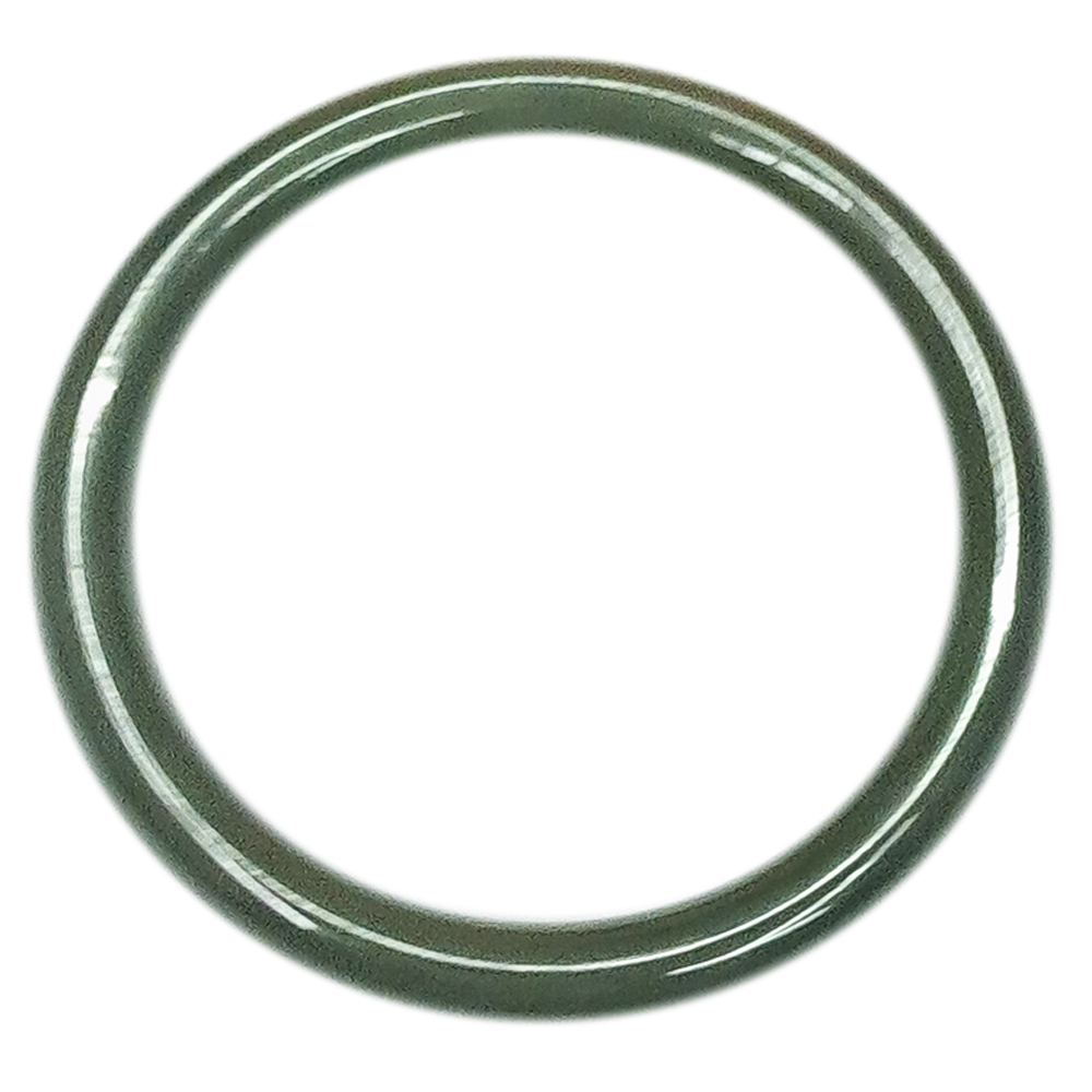 玉鐲{緬甸玉深油青}53mm【十方】135619