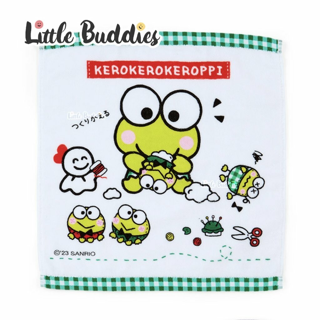 日版Sanrio 7月生日Keroppi AP鴨系列 方巾