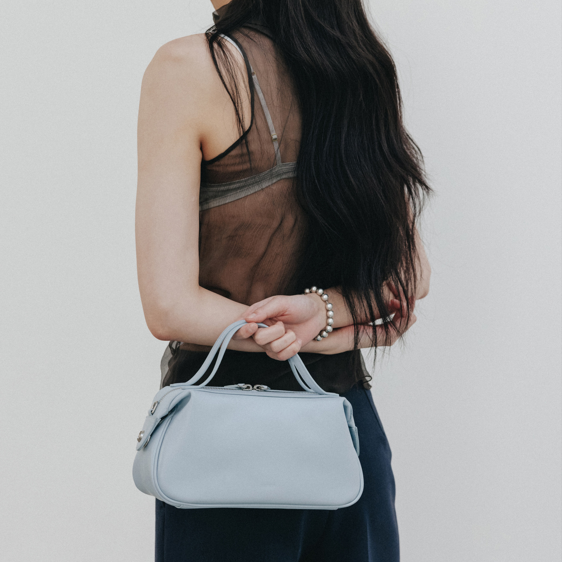 韓國代購> ATELIER DE LUMEN NADEL ZIP TOTE BAG
