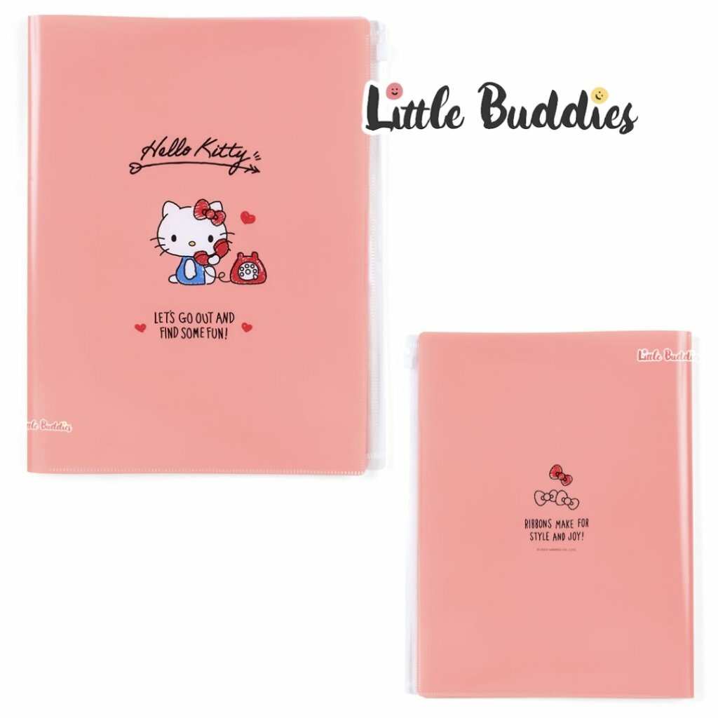 日版Sanrio 簡約文件夾 6袋