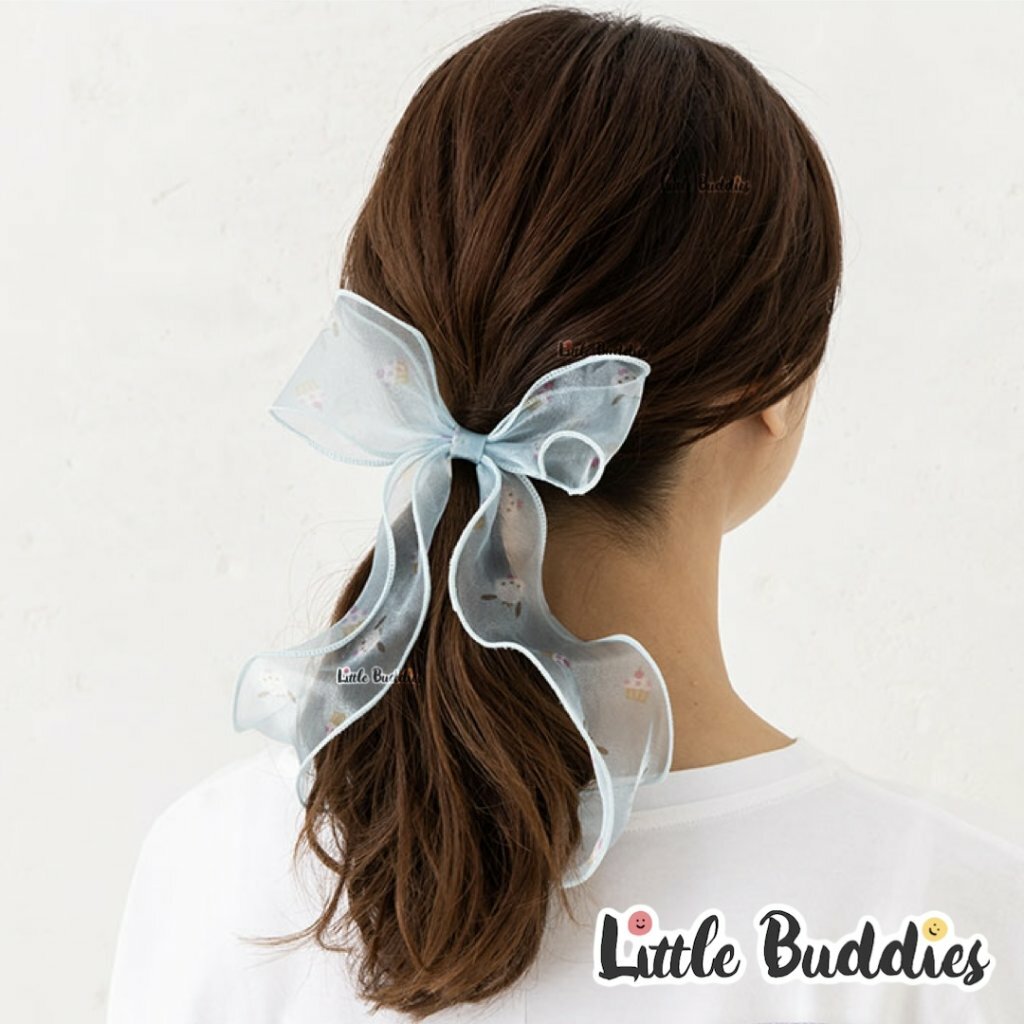 日版Sanrio 夏日絲帶橡根頭飾