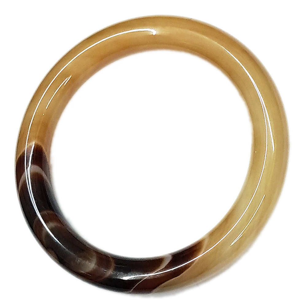 印度瑪瑙精品手環18.5【十方】142873