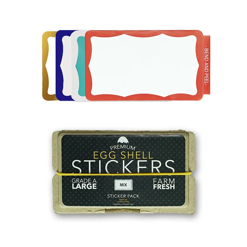 Egg Shell 蛋殼貼 Mix Pack Wavy 80張