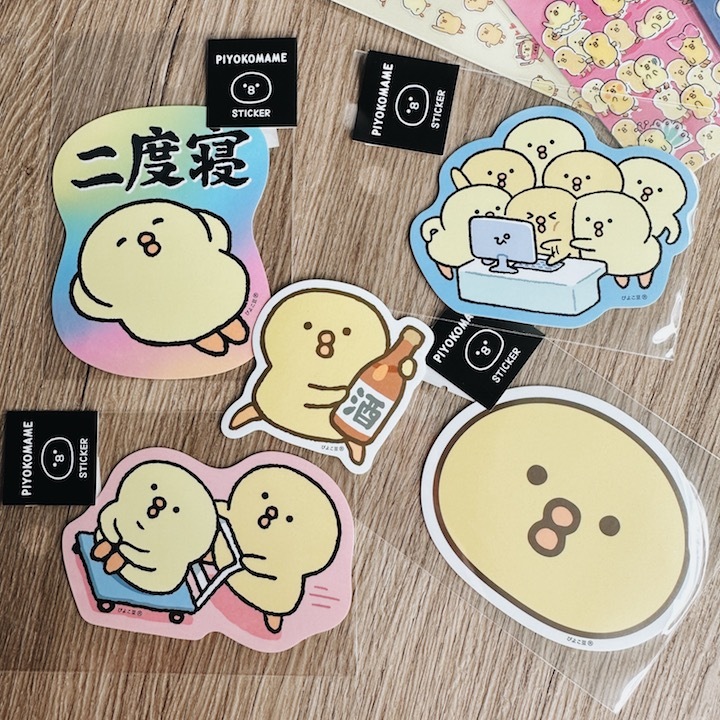 小豆雞 防水大貼紙｜日本Mind Wave