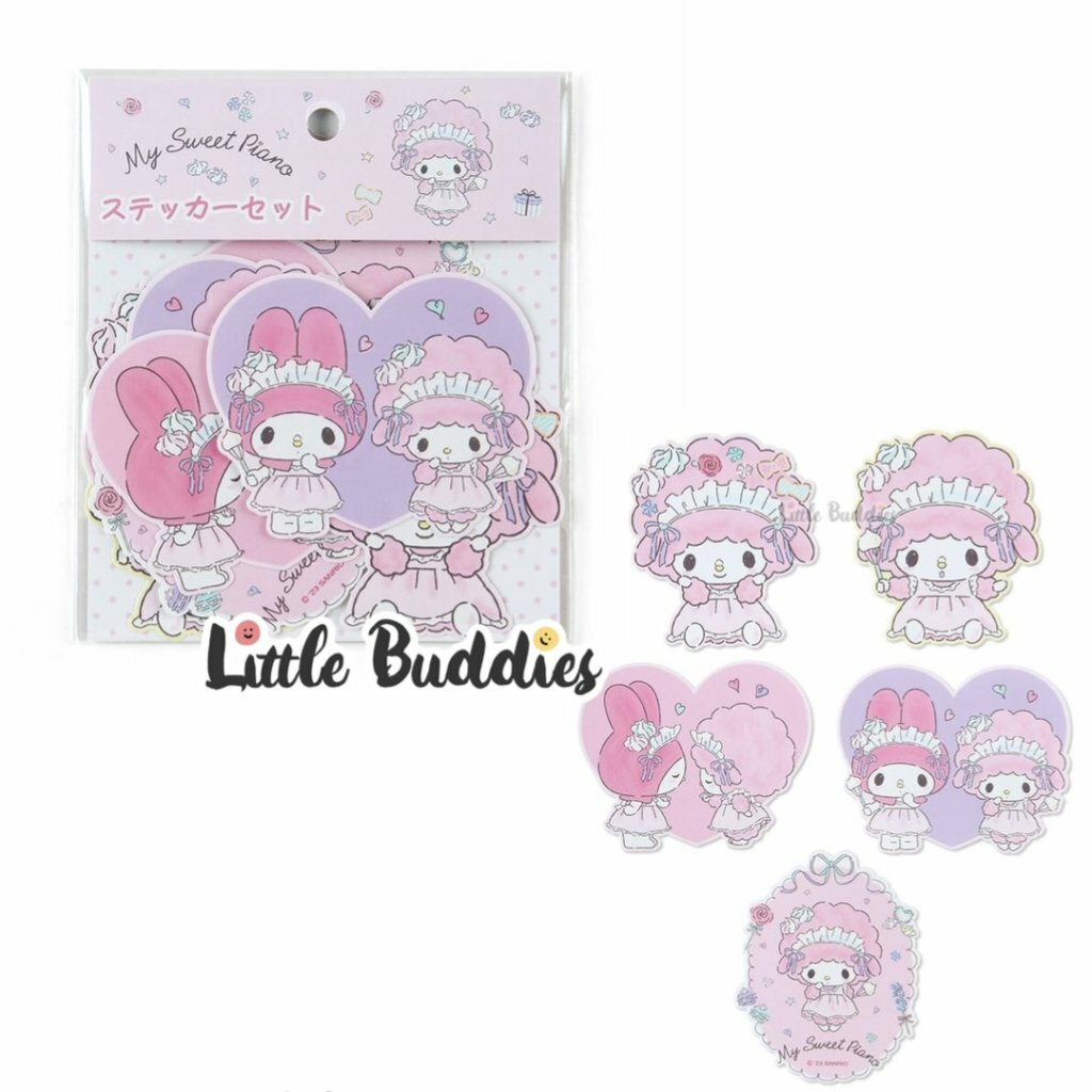 日版Sanrio My Sweet Piano派對設計系列 貼紙