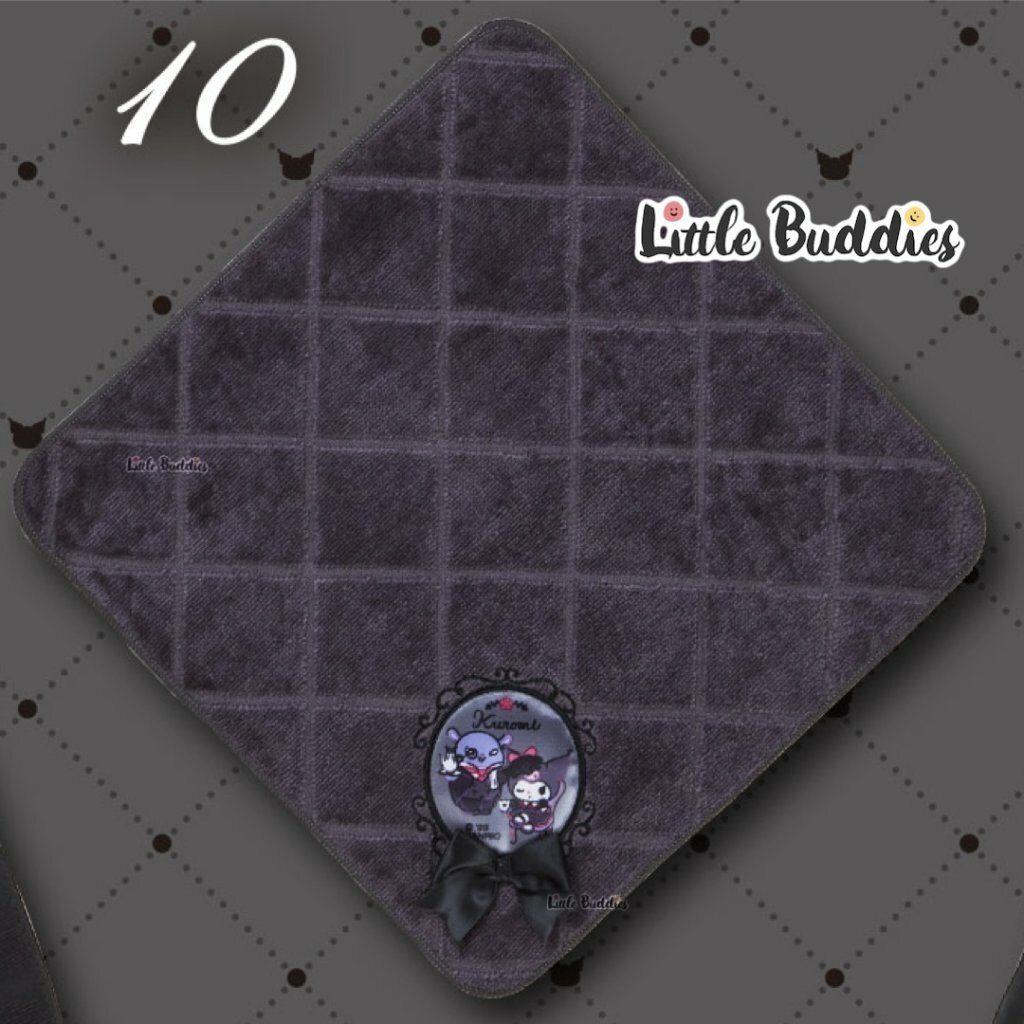 日版Sanrio Kuromi 幻想千金小姐系列 小毛巾