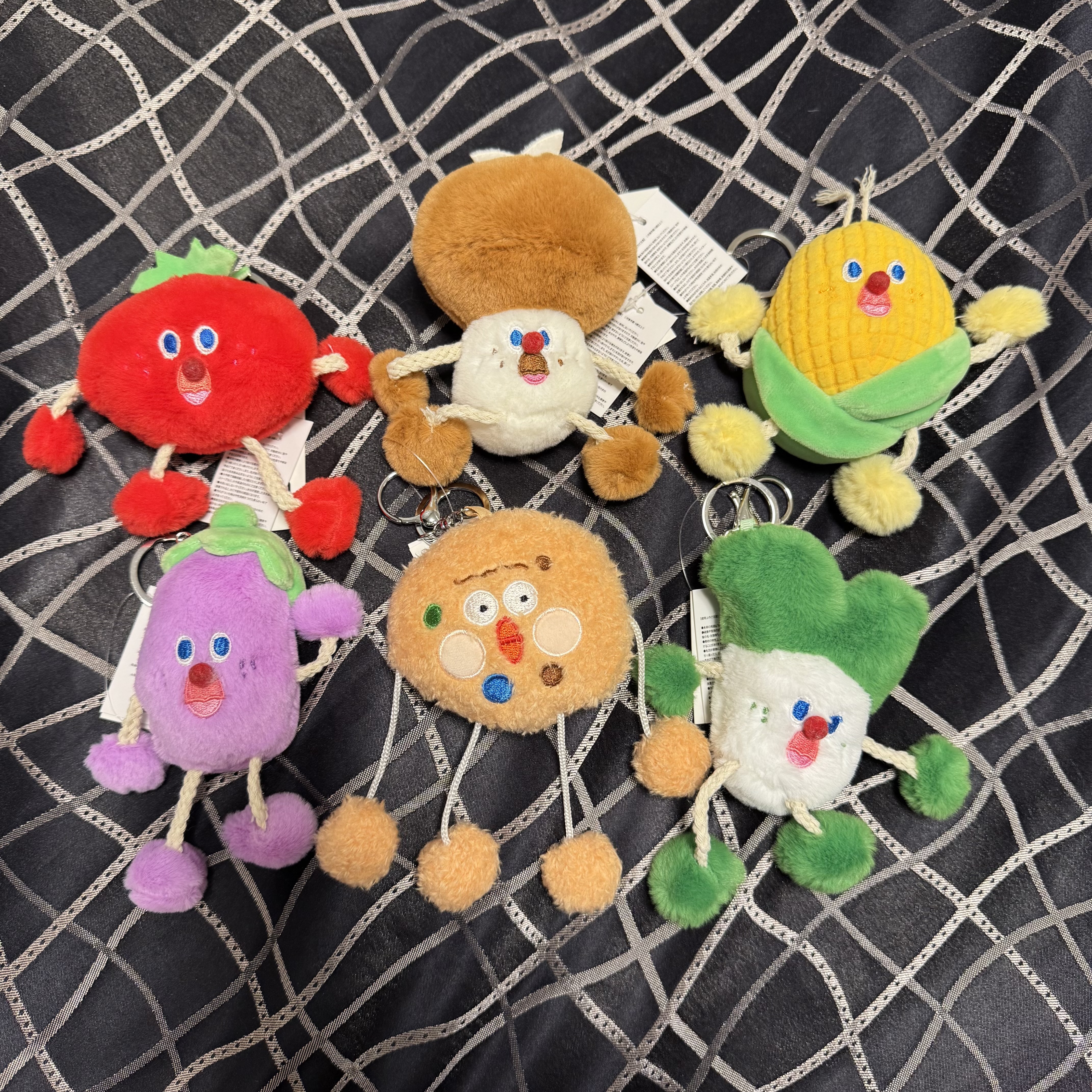 JP 超滑毛毛蔬果人偶版吊飾 3152 3169 3190 3180 3138 9856 TK240221