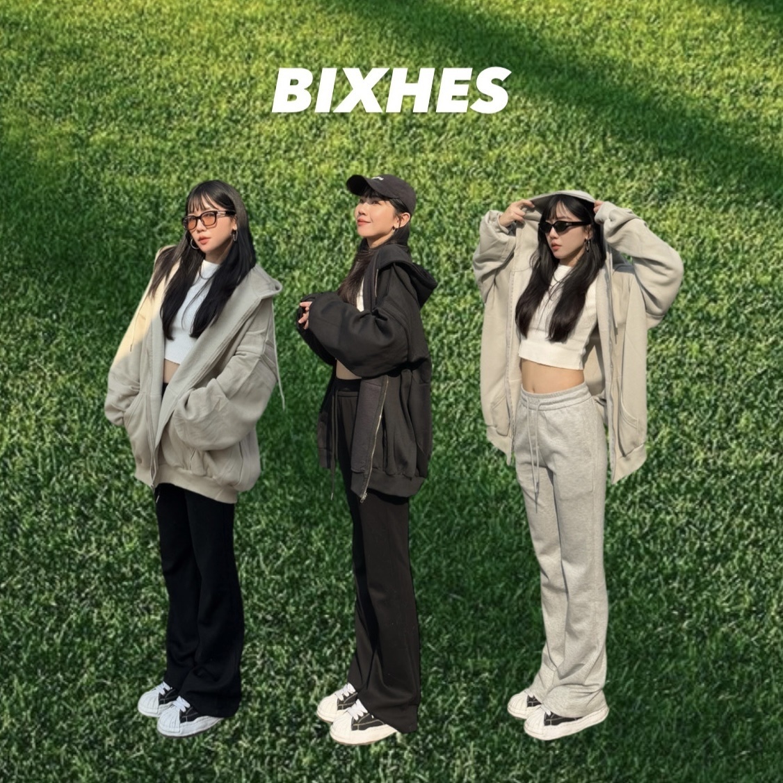 連帽超寬版短絨大外套(F00058)