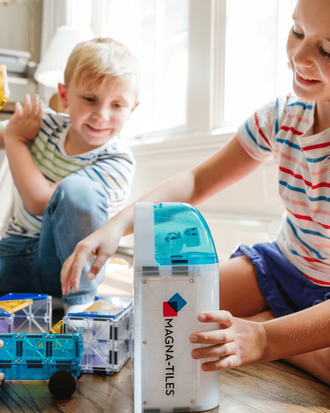 Magna-Tiles 太空系列】磁力片玩具｜啟發孩子的創造力與想像力