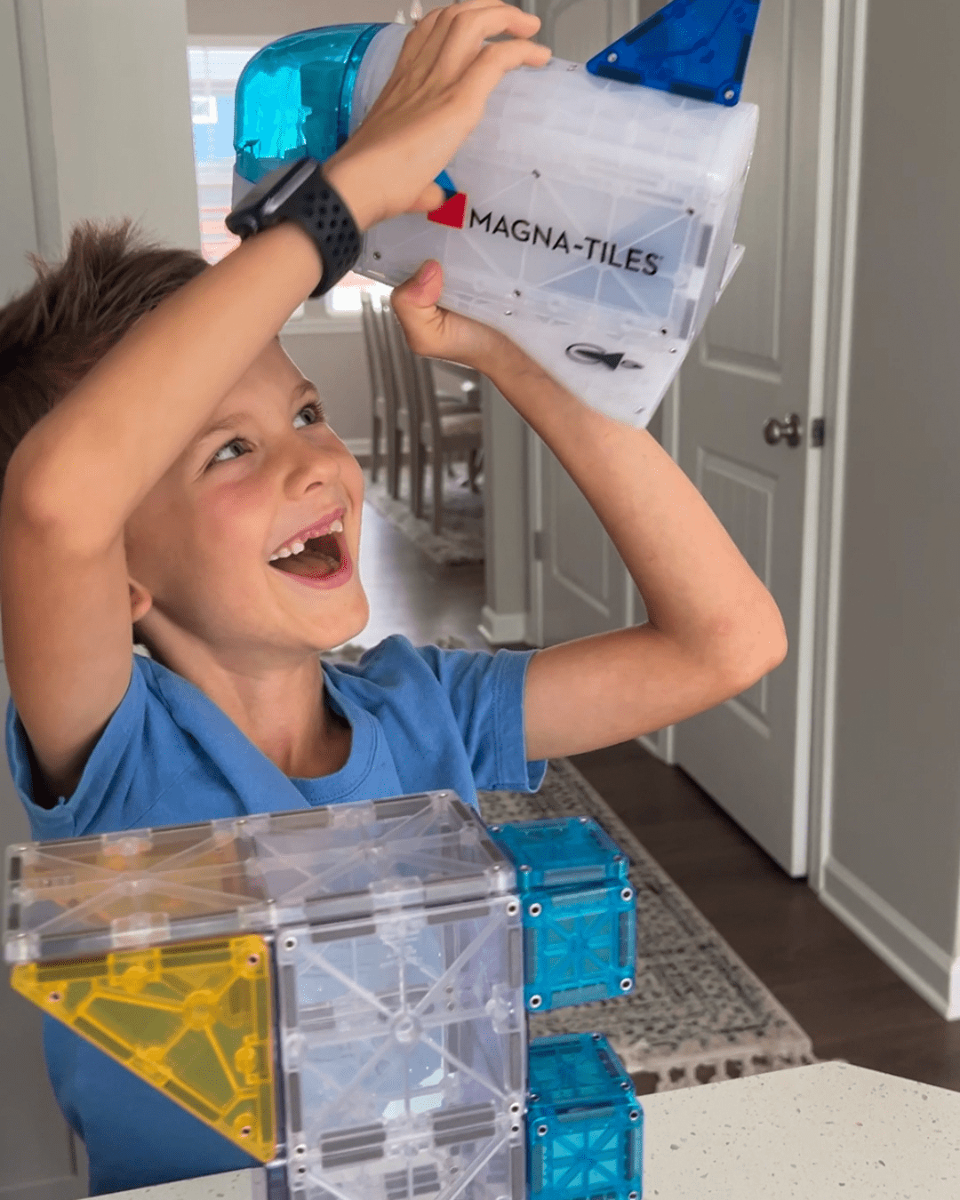 Magna-Tiles Space 磁力片｜STEAM 認證，打造孩子的專屬宇宙冒險！