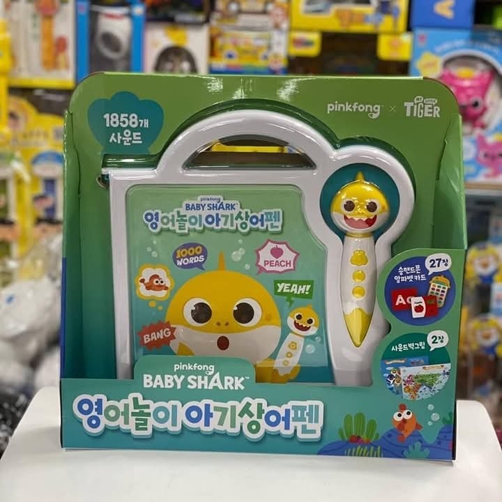 韓國直送 Baby Shark英文點讀筆套裝