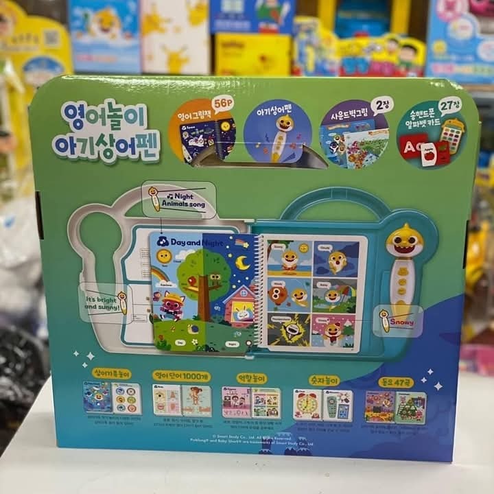 韓國直送 Baby Shark英文點讀筆套裝