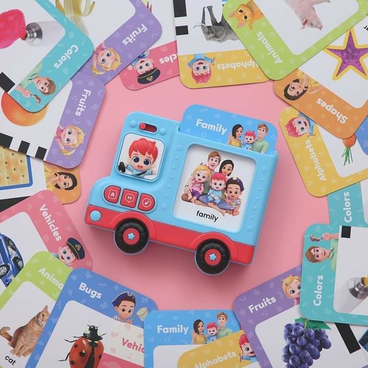 韓國直送 Bebefinn 英文卡巴士