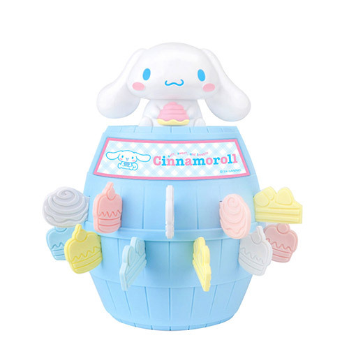 韓國 Cinnamoroll木桶插劍輪盤彈出遊戲